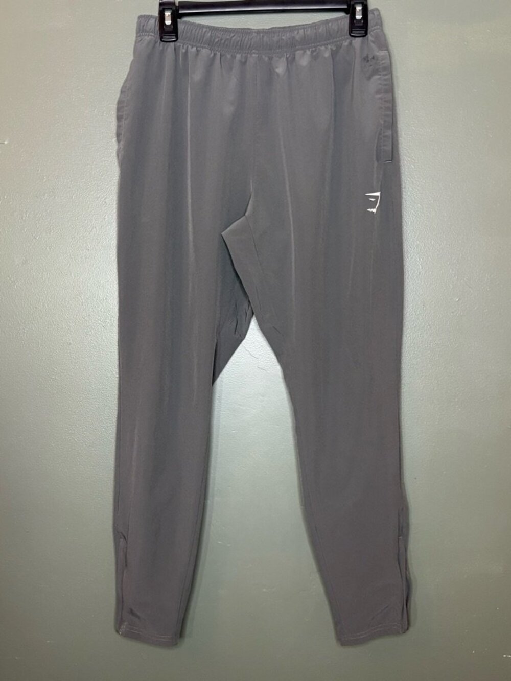 Gymshark Woven Joggers Gray Athletic Pants